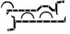 GLASER E30371-00 Gasket Set, wet sump